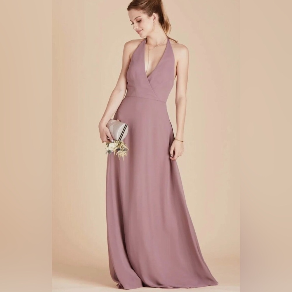 Birdy Grey Dress MONI Small Wedding Dark Mauve NWT NEW BRIDESMAID